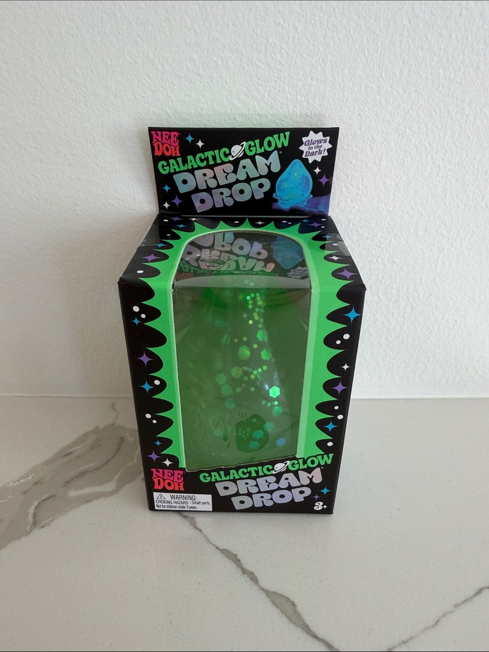 NEW NEEDOH Galactic Glow Dream Drop Squishy Green
